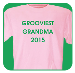 Grooviest Grandma 2015 T-Shirt